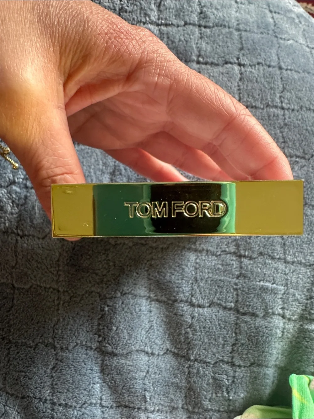 Tom Ford White and Gold Eyeshadow Compact NWT